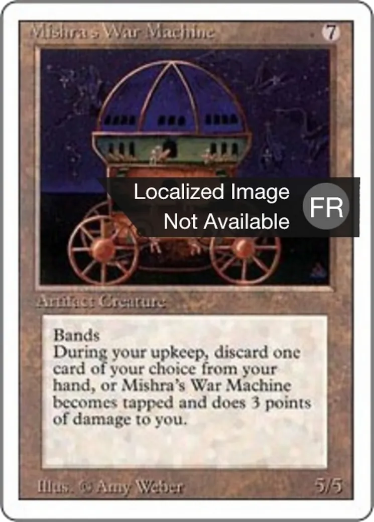Machine de guerre de Mishra from Foreign White Border - Magic: The Gathering