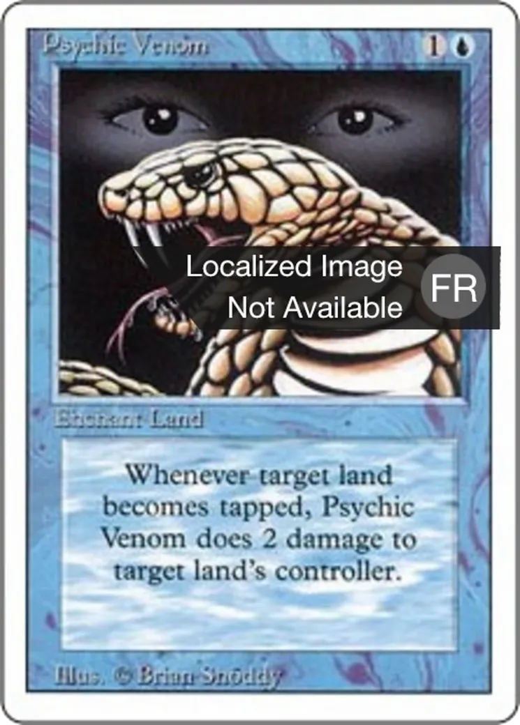 Venin psychique — Foreign White Border — Magic: The Gathering