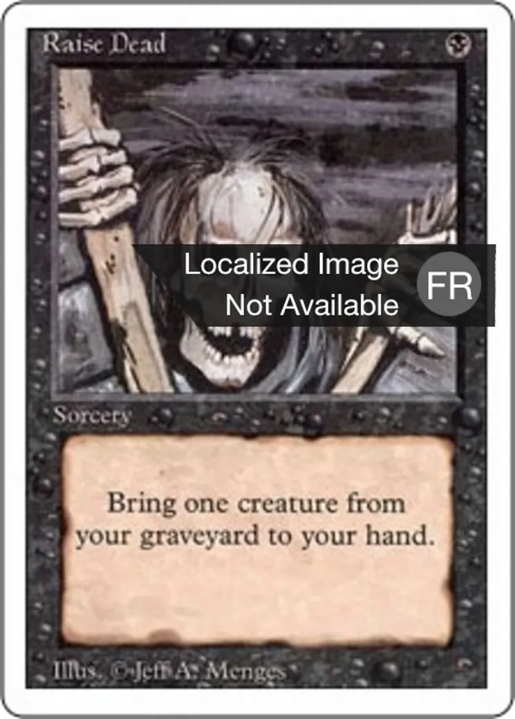 Exhumation — Foreign White Border — Magic: The Gathering