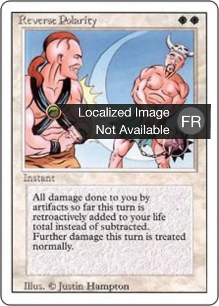 Reverse Polarity — Foreign White Border — Magic: The Gathering
