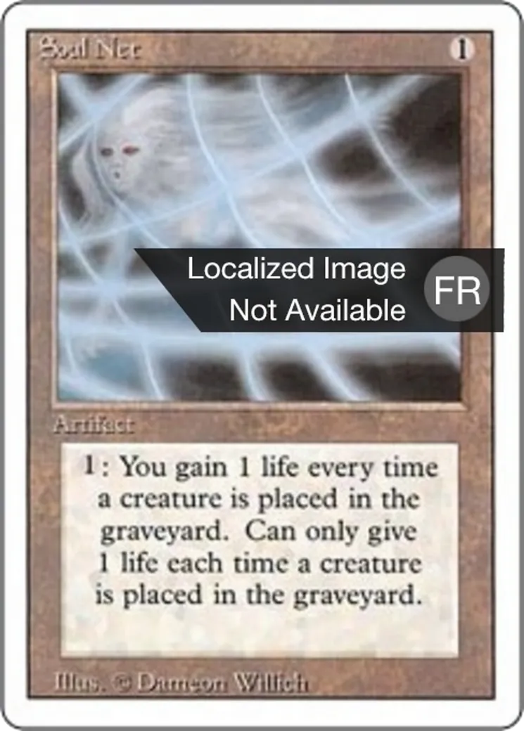 Soul Net — Foreign White Border — Magic: The Gathering