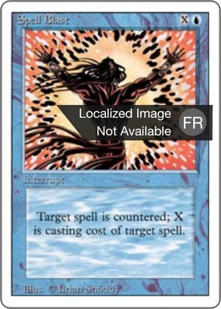 Salve d'antimagie — Foreign White Border — Magic: The Gathering