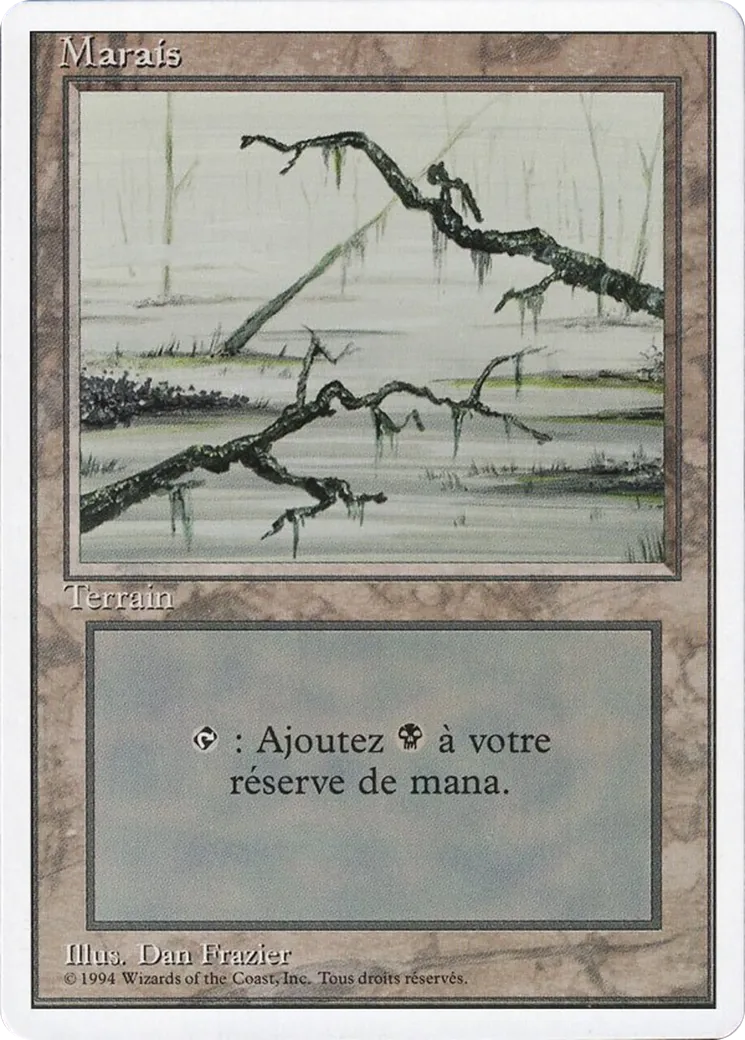 Marais — Foreign White Border — Magic: The Gathering