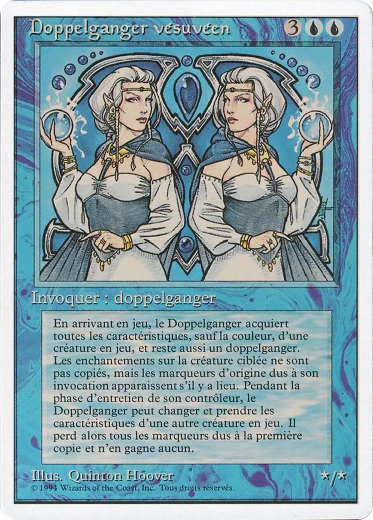 Vesuvan Doppelganger from Foreign White Border - Magic: The Gathering