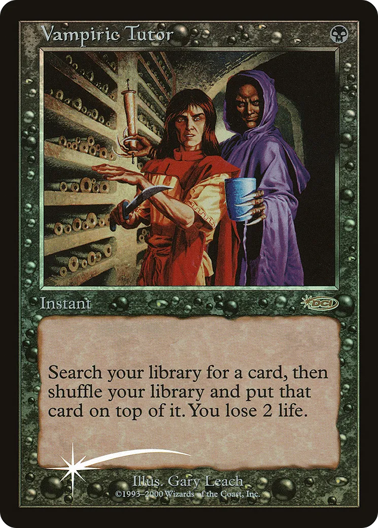 Précepteur vampirique — Judge Gift Cards 2000 — Magic: The Gathering