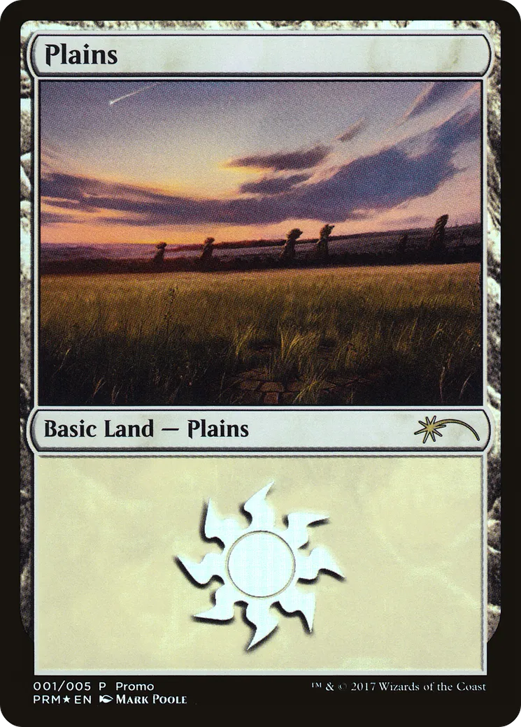 Plains from 2017 Gift Pack - Magic: The Gathering
