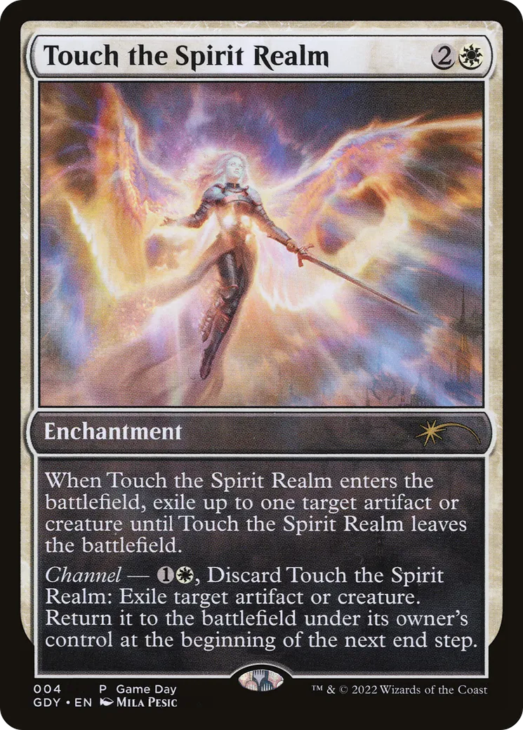 Touch the Spirit Realm — Game Day Promos — Magic: The Gathering