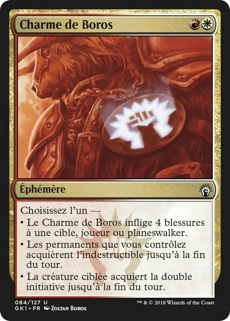 Charme de Boros — GRN Guild Kit — Magic: The Gathering