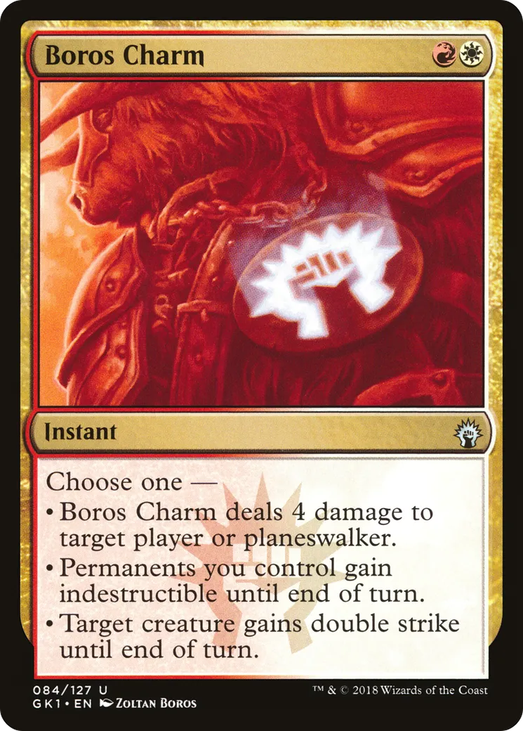 Boros Charm — GRN Guild Kit — Magic: The Gathering