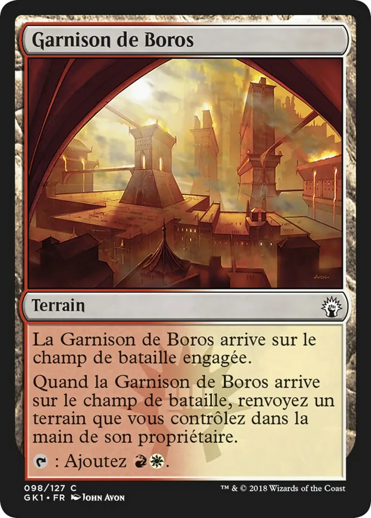Garnison de Boros — GRN Guild Kit — Magic: The Gathering