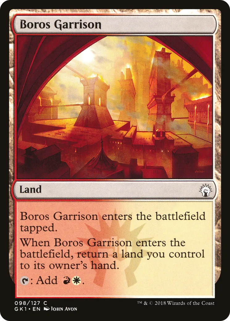 Boros Garrison — GRN Guild Kit — Magic: The Gathering