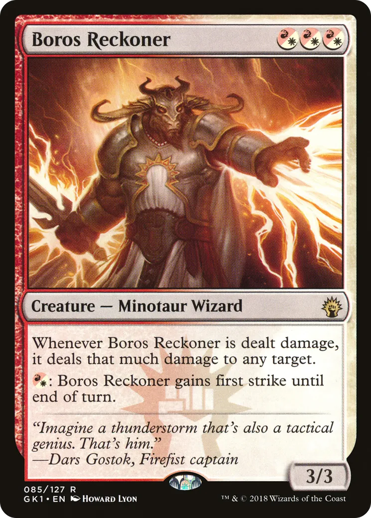 Boros Reckoner — GRN Guild Kit — Magic: The Gathering
