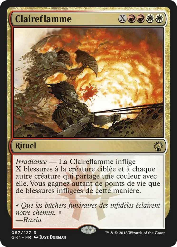 Claireflamme — GRN Guild Kit — Magic: The Gathering