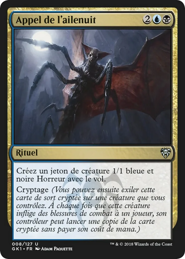 Appel de l'ailenuit — GRN Guild Kit — Magic: The Gathering