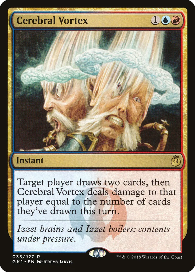 Cerebral Vortex — GRN Guild Kit — Magic: The Gathering
