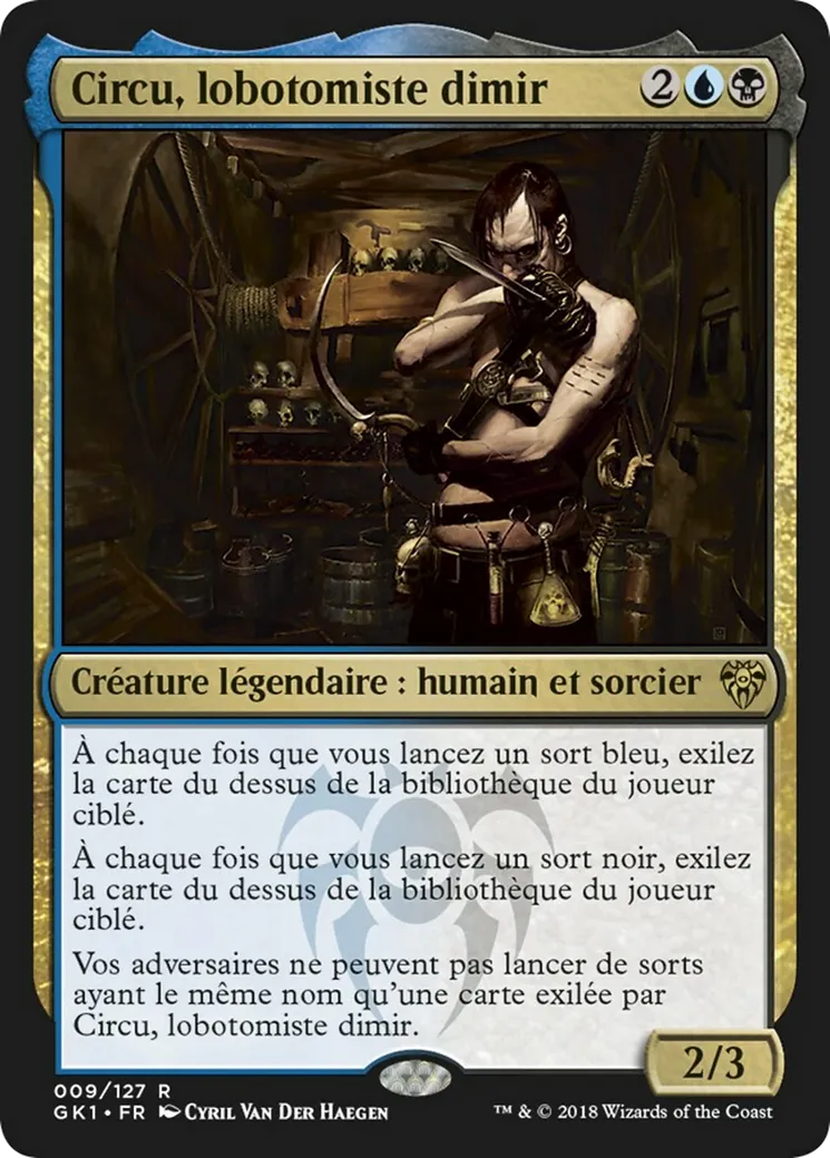 Circu, lobotomiste dimir — GRN Guild Kit — Magic: The Gathering
