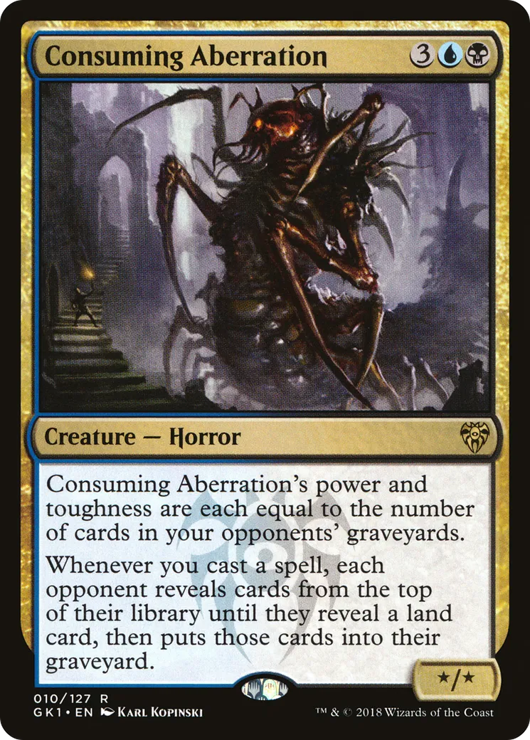 Consuming Aberration — GRN Guild Kit — Magic: The Gathering
