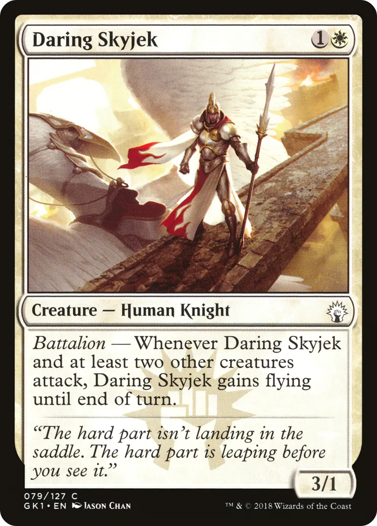 Daring Skyjek — GRN Guild Kit — Magic: The Gathering