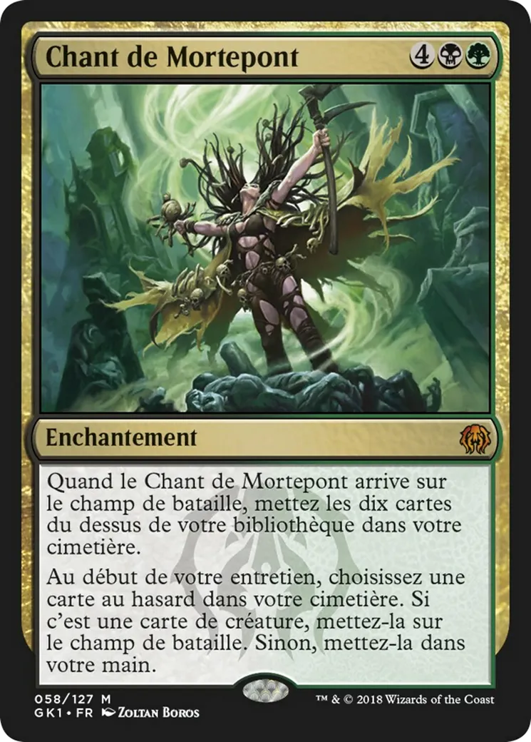 Chant de Mortepont — GRN Guild Kit — Magic: The Gathering