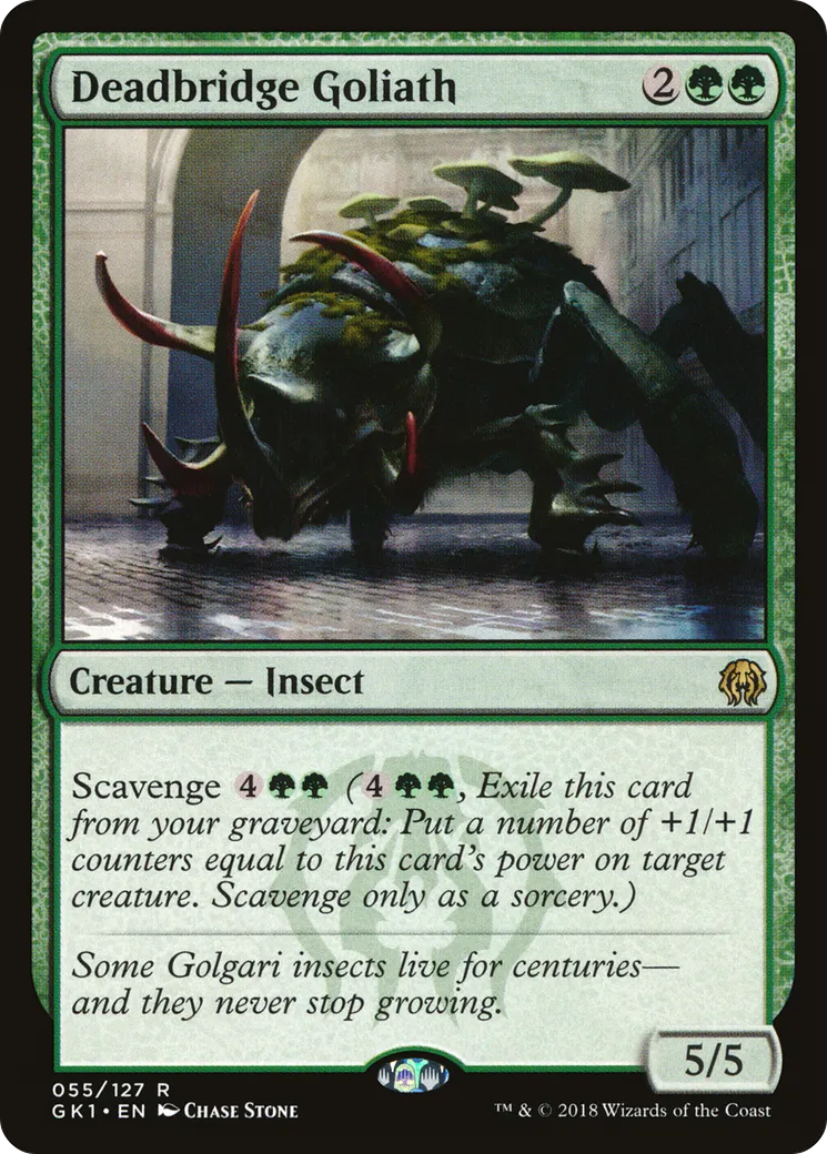 Deadbridge Goliath — GRN Guild Kit — Magic: The Gathering