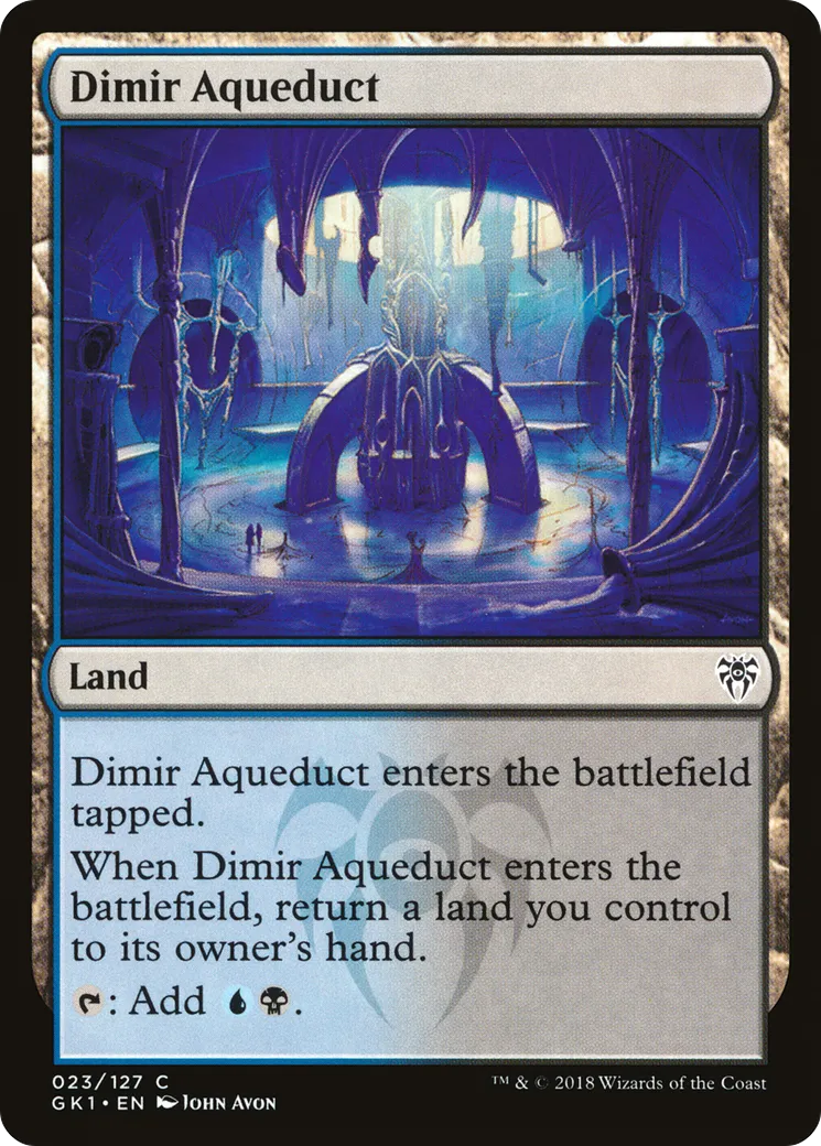 Dimir Aqueduct — GRN Guild Kit — Magic: The Gathering