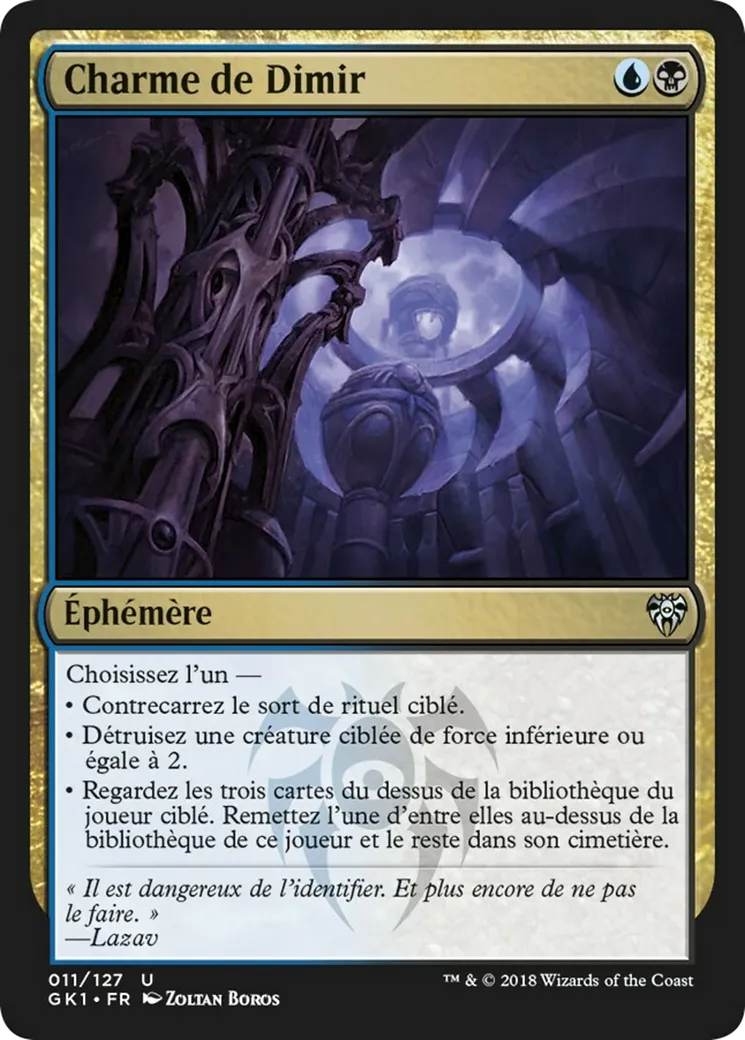 Charme de Dimir — GRN Guild Kit — Magic: The Gathering