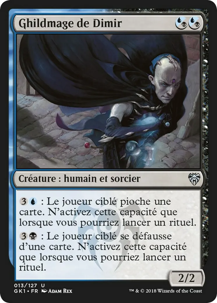 Ghildmage de Dimir — GRN Guild Kit — Magic: The Gathering