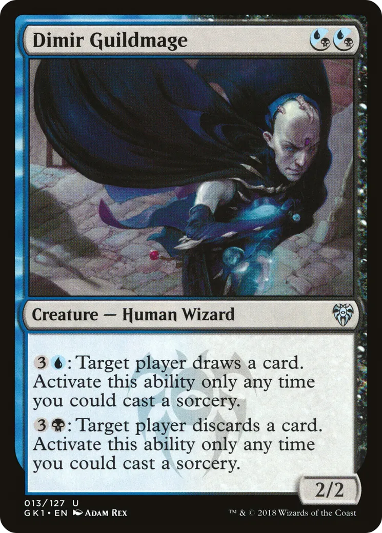 Dimir Guildmage — GRN Guild Kit — Magic: The Gathering