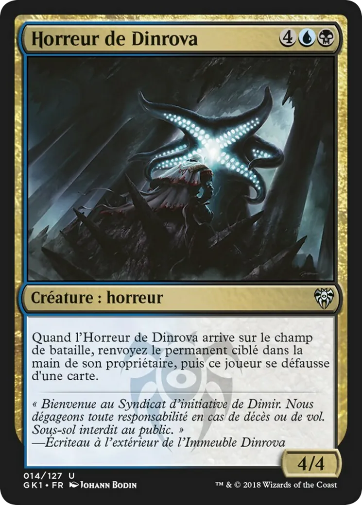 Horreur de Dinrova — GRN Guild Kit — Magic: The Gathering