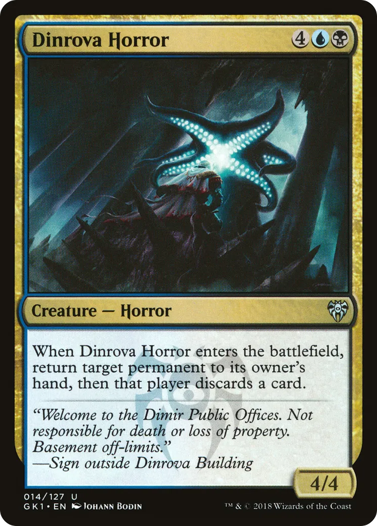 Dinrova Horror — GRN Guild Kit — Magic: The Gathering