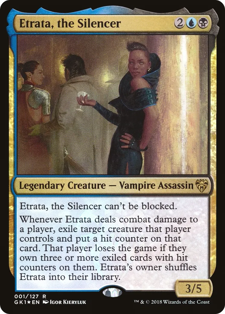 Etrata, the Silencer — GRN Guild Kit — Magic: The Gathering