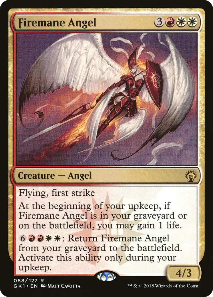 Firemane Angel — GRN Guild Kit — Magic: The Gathering
