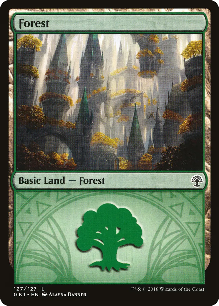 Forest — GRN Guild Kit — Magic: The Gathering