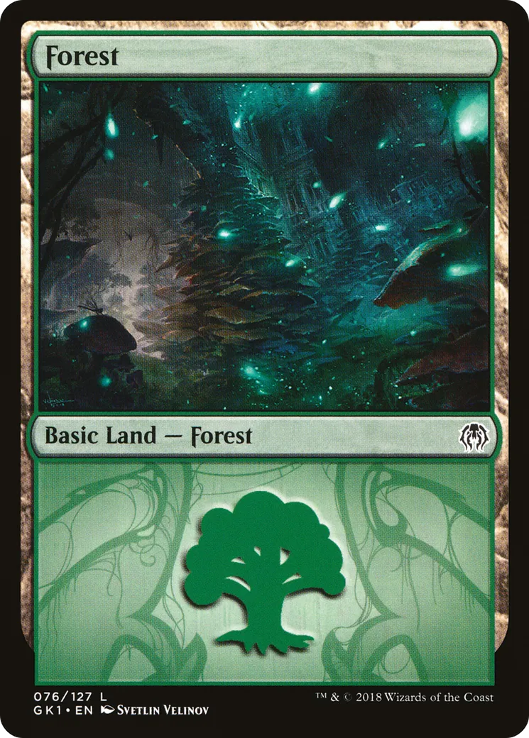 Forest — GRN Guild Kit — Magic: The Gathering