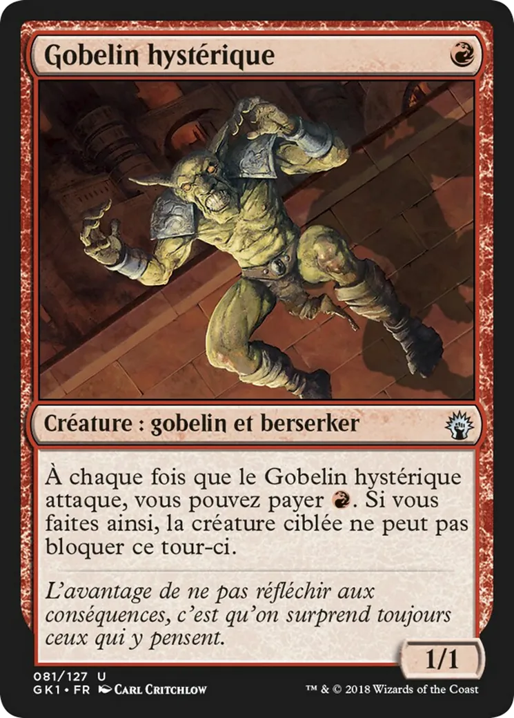 Gobelin hystérique — GRN Guild Kit — Magic: The Gathering