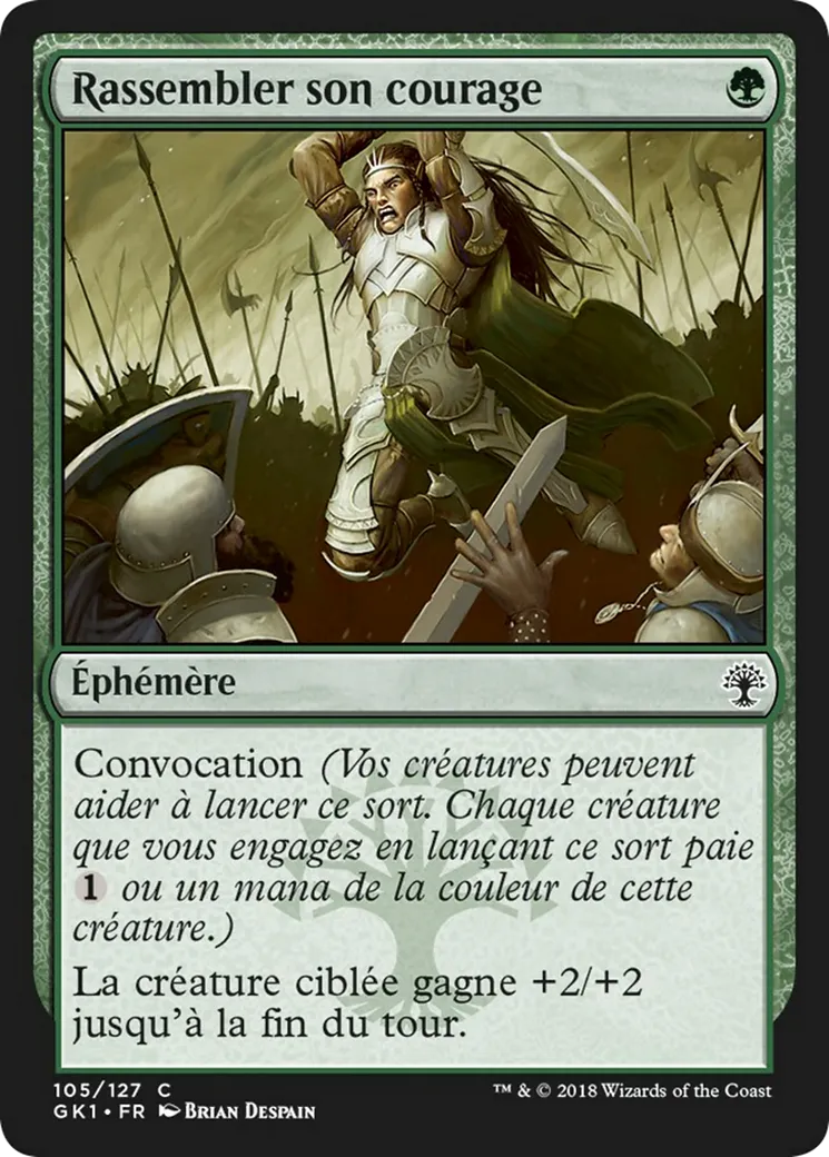 Rassembler son courage — GRN Guild Kit — Magic: The Gathering