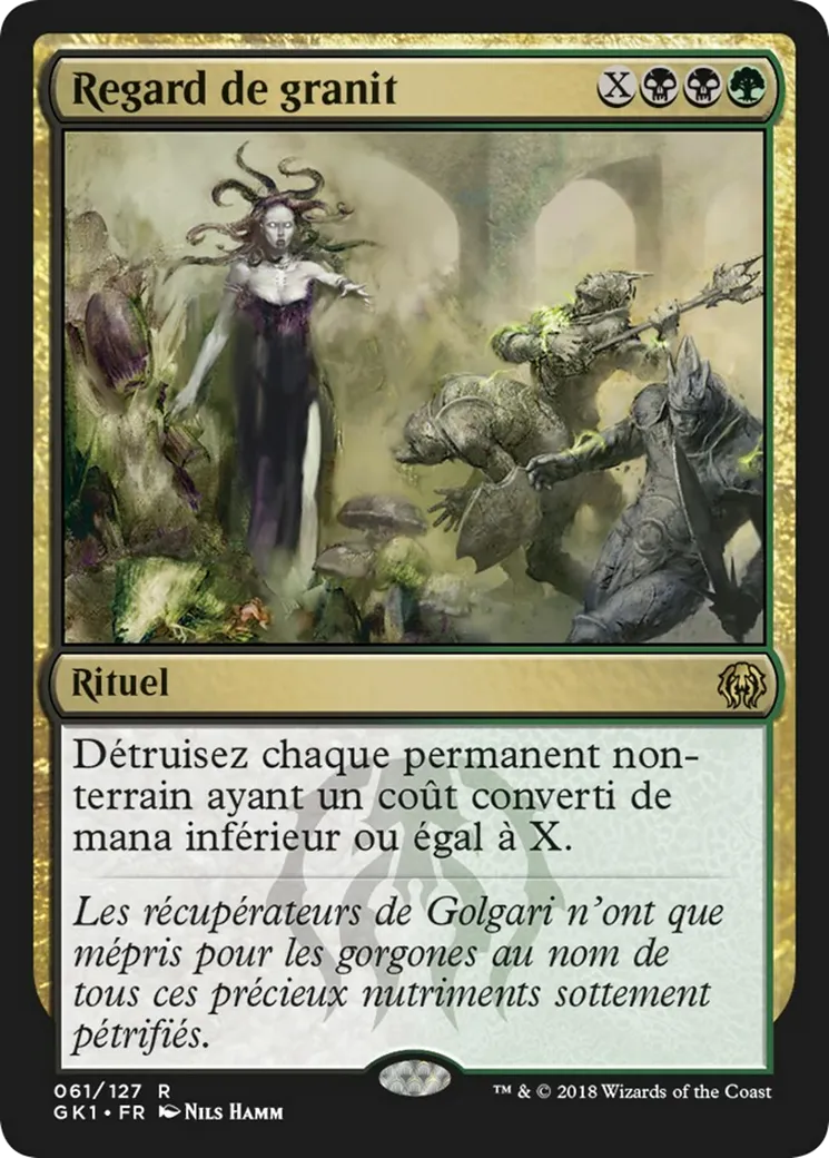 Regard de granit — GRN Guild Kit — Magic: The Gathering