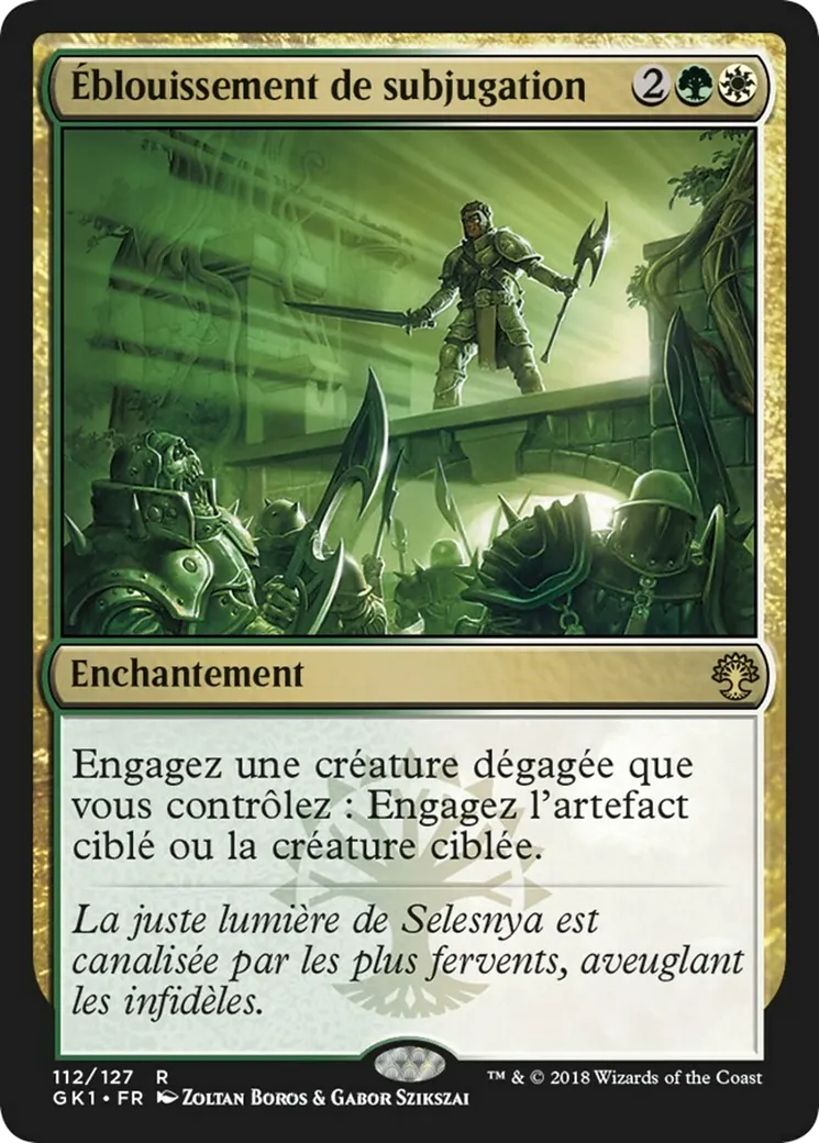 Éblouissement de subjugation — GRN Guild Kit — Magic: The Gathering