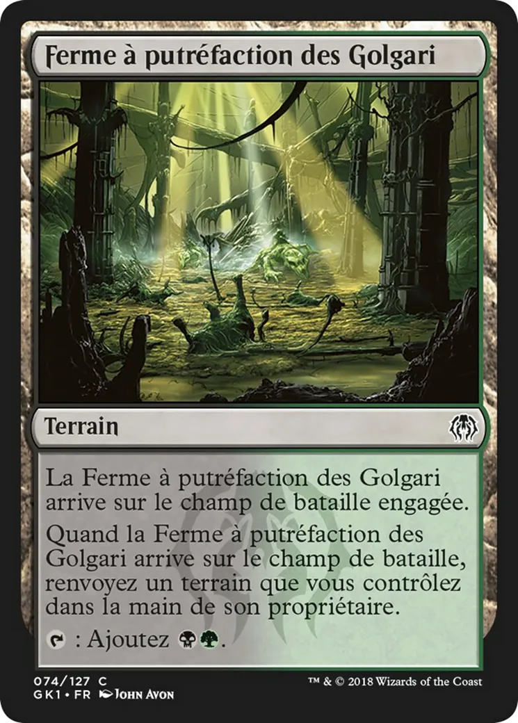 Ferme à putréfaction des Golgari — GRN Guild Kit — Magic: The Gathering