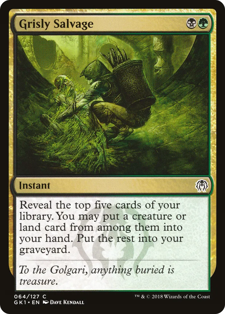 Grisly Salvage — GRN Guild Kit — Magic: The Gathering