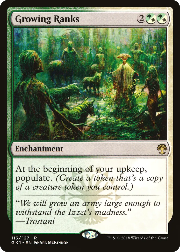 Growing Ranks — GRN Guild Kit — Magic: The Gathering