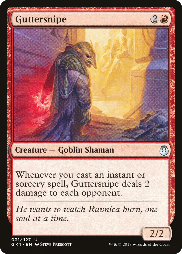 Guttersnipe — GRN Guild Kit — Magic: The Gathering