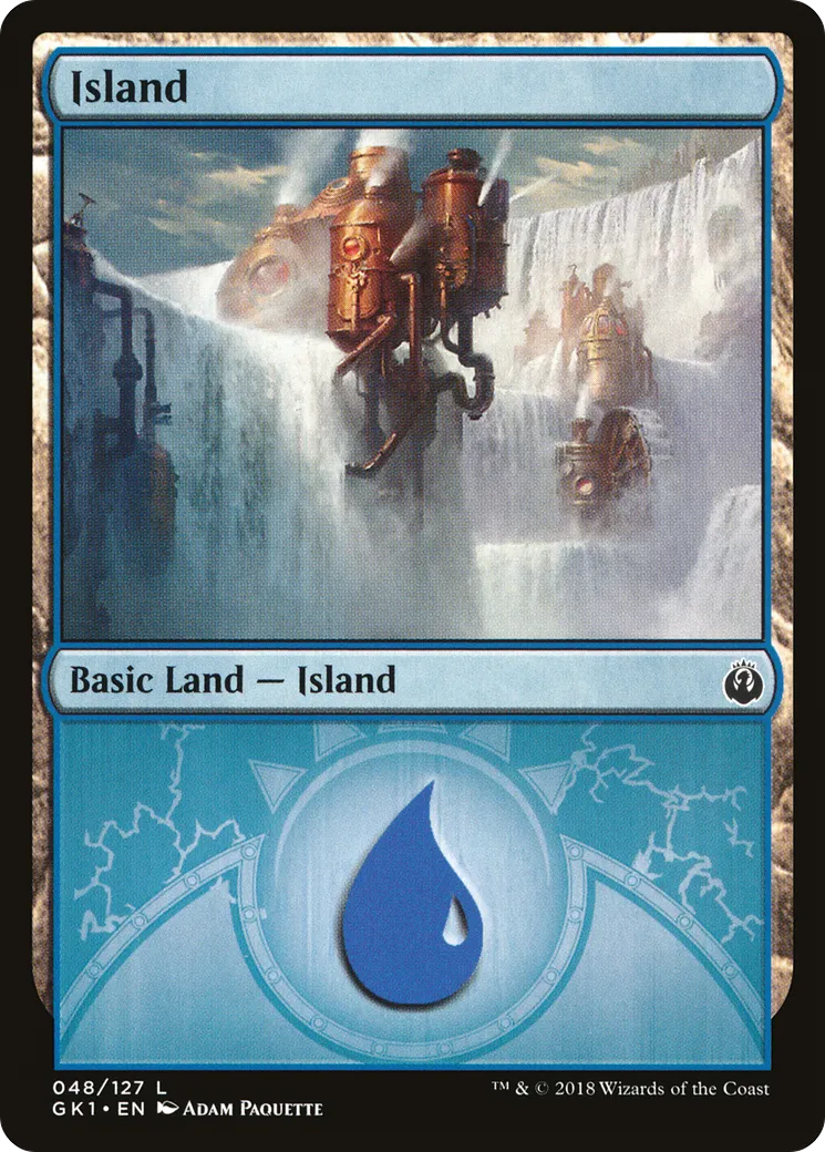 Island — GRN Guild Kit — Magic: The Gathering