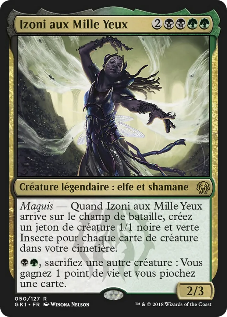Izoni aux Mille Yeux — GRN Guild Kit — Magic: The Gathering