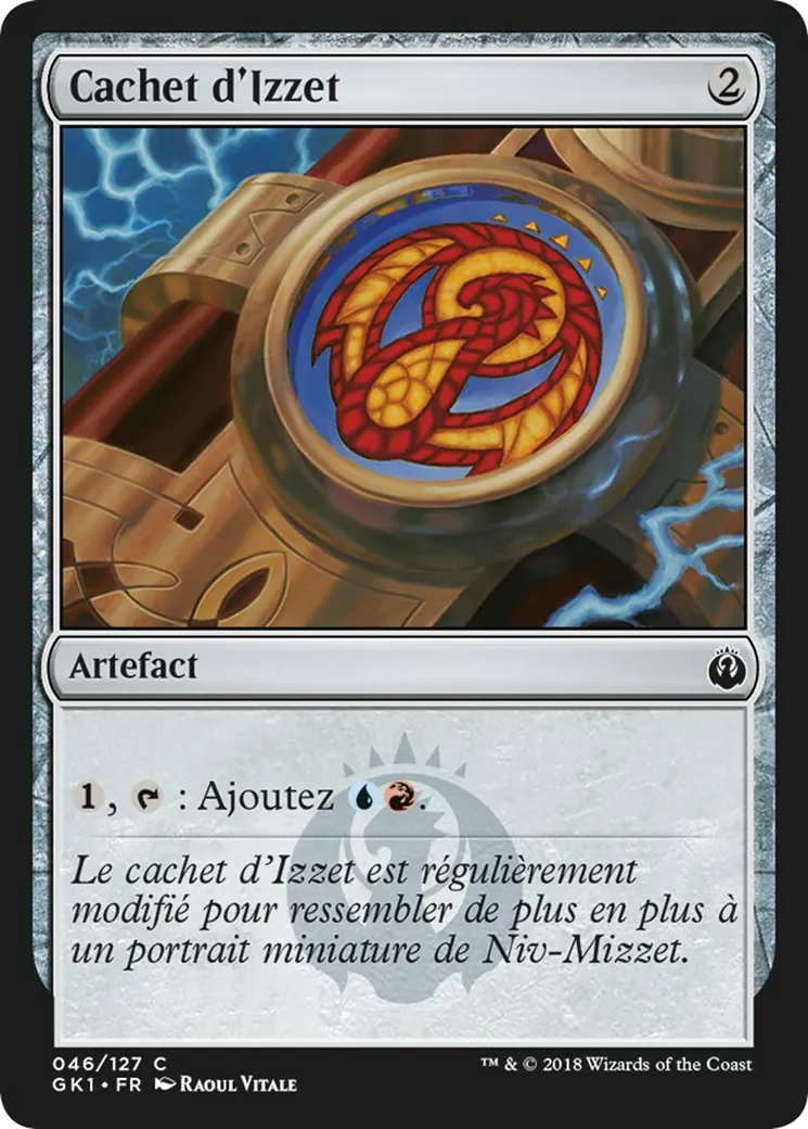 Cachet d'Izzet — GRN Guild Kit — Magic: The Gathering