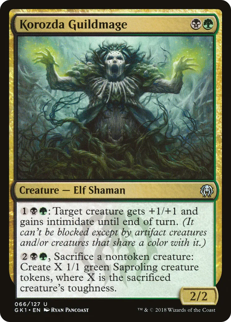 Korozda Guildmage — GRN Guild Kit — Magic: The Gathering