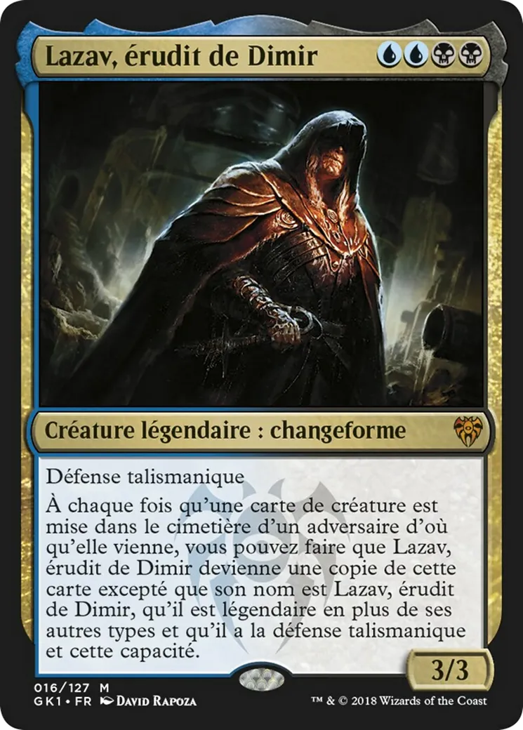 Lazav, érudit de Dimir — GRN Guild Kit — Magic: The Gathering