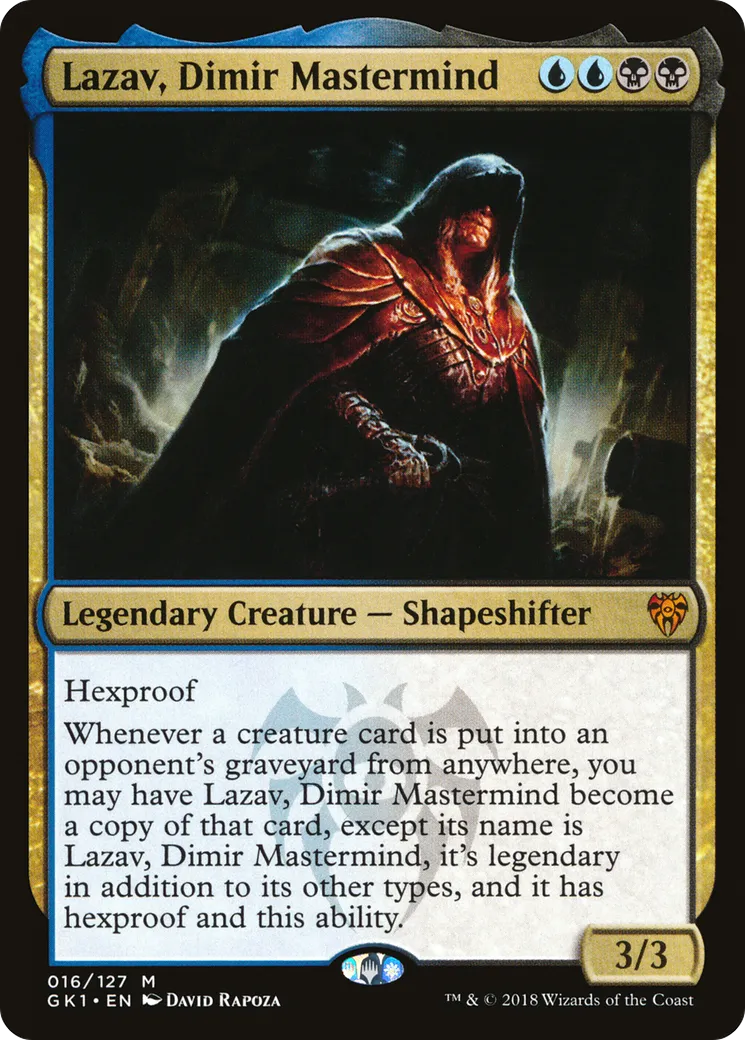 Lazav, Dimir Mastermind — GRN Guild Kit — Magic: The Gathering