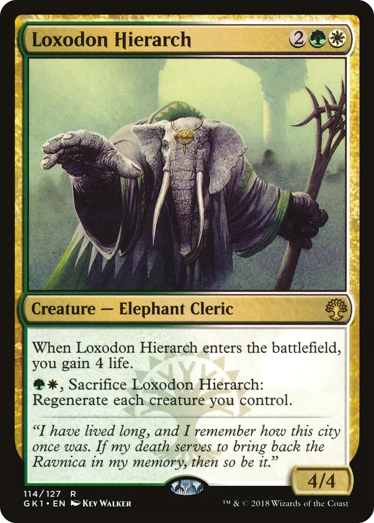 Loxodon Hierarch — GRN Guild Kit — Magic: The Gathering