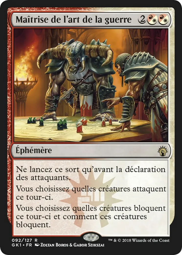 Maîtrise de l'art de la guerre — GRN Guild Kit — Magic: The Gathering